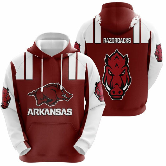 Comebuydesign Arkansas Razorbacks Ncaa For Razorbacks Fan 3D T Shirt Hoodie Sweater Jersey Hoodie Model 285